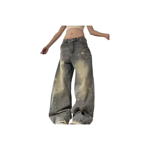 PANDA ADEVIL Синий Унисекс Джинсы