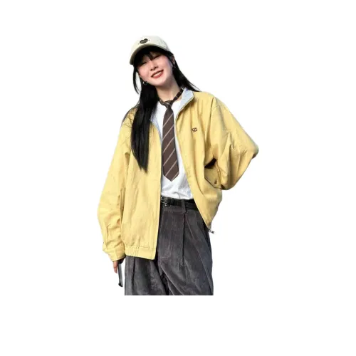 YICHEN Желтые Женские Куртки
