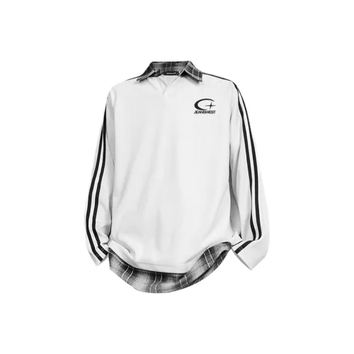 JEANSWEST Длинный рукав Т-рубашка Унисекс