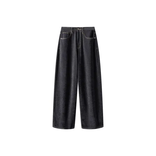 WILLIAM FOX SONS Черные Унисекс Джинсы