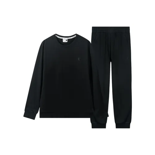 QIAODAN Спортивный костюм мужской черный