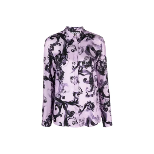VERSACE JEANS COUTURE SS24 Рубашка Женская Фиолетовая