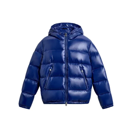 ZARA Железо Синий Мужской Пуховик