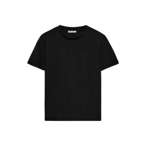 ZARA Черные Женские T-рубашки