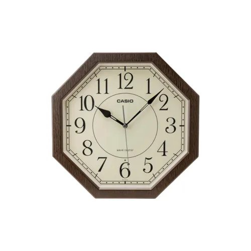 CASIO Радиоконтролируемый механический циферблат из смолы унисекс бежевый