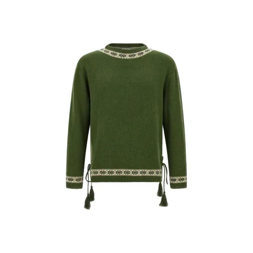 BODE Жаккард Fair Isle Свитер Мужской