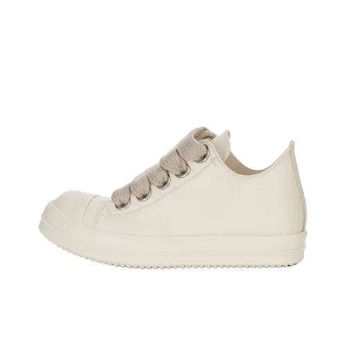 RICK OWENS RO Jumbolace Low Топ Скейтборд Кроссовки Мужские Белые