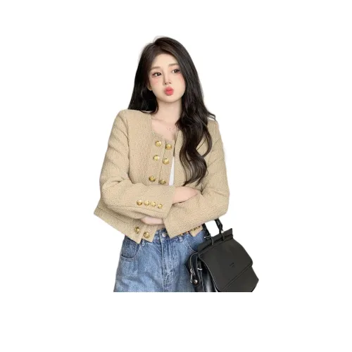 Dippanis Кофе Женские Короткие пальто