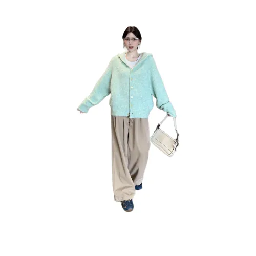 Dippanis Зеленый Женский Трикотаж