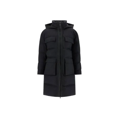 BRUNELLO CUCINELLI Хлопковый пуховик женский