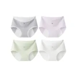 Светлый Фотиния Серый + Свежий Фиолетовый + Бамбуковый Зеленый + Облачный Белый