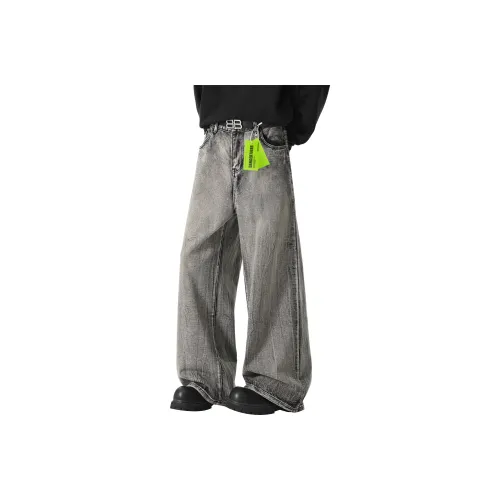 DANGERTIGER Черные Унисекс Джинсы