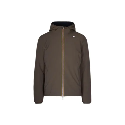 K WAY Оливковый Мужской Куртки