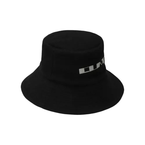 Rick Owens DRKSHDW Мужские хлопковые панамы Черные