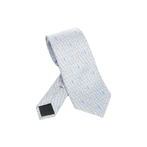 Zegna Шелковые галстуки Мужской Светло-Синий