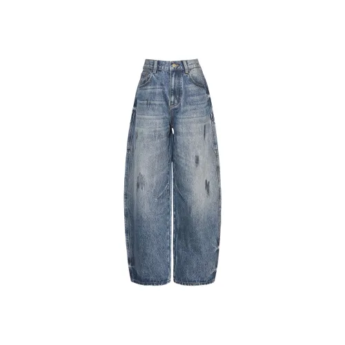 SONGS ALONG Carbon Gray Pants Unisex Jeans