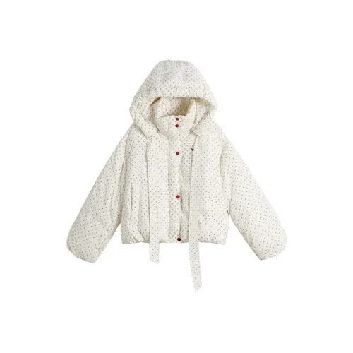 COVT Белый Женские пуховики