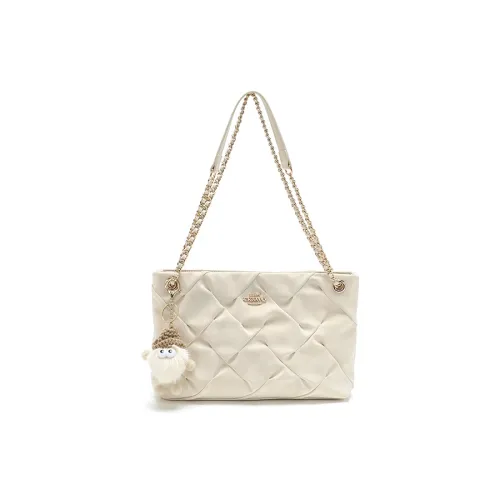 BETTINA VIVIAN ПУ (полиуретан) Сумка через плечо Стандартная Женская Экрю