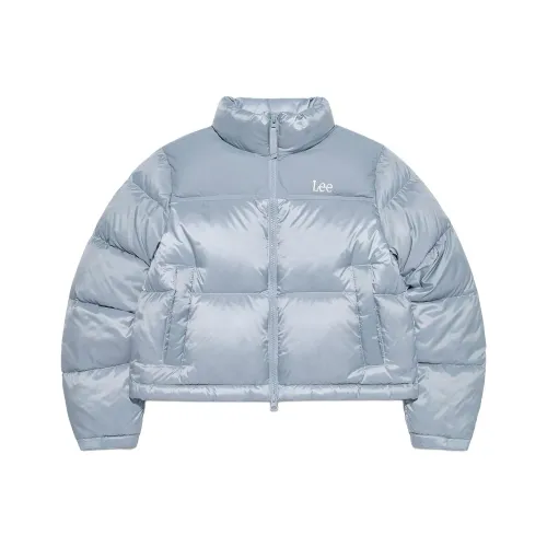 Lee Светло-Синий Женский Пуховик