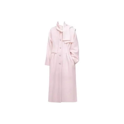 IQC Розовое Женское Пальто