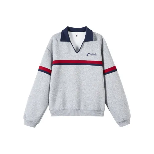 SONGXIER Фотиния Серый Женский Свитшот