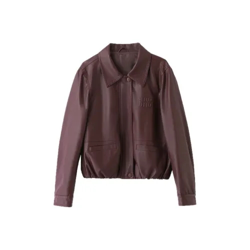 Devanro Женские Кожаные Куртки