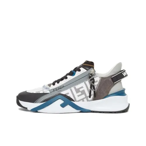 FENDI FLow Low Топ Повседневная обувь Мужской Белый