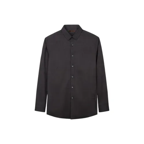 Wit Черные Мужские Рубашки