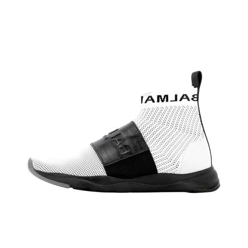 BALMAIN Ботильоны Мужские Черный Белый