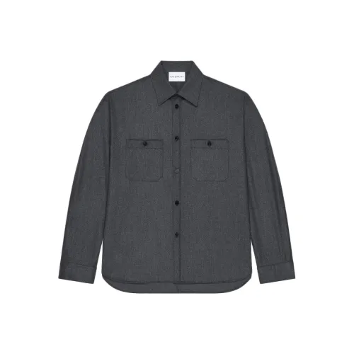 GIVENCHY Серый Смешанный Мужской Рубашки