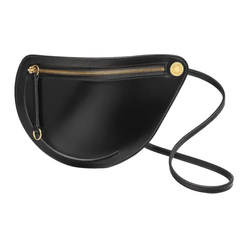 HERMES Petite Course Телячья кожа Сумка через плечо Женская 89 Черная