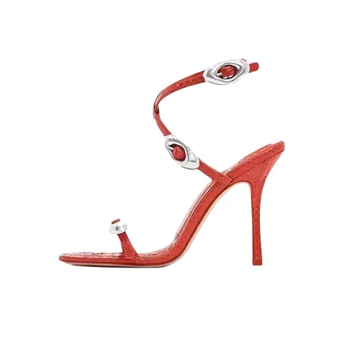Alexander Wang One Ремень Сандалии 9 см Женские Красные