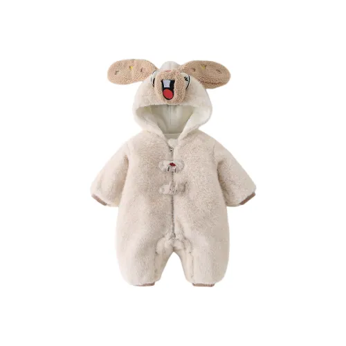 XiaoJinBu Абрикос Малыш Комбинезоны Ползунки