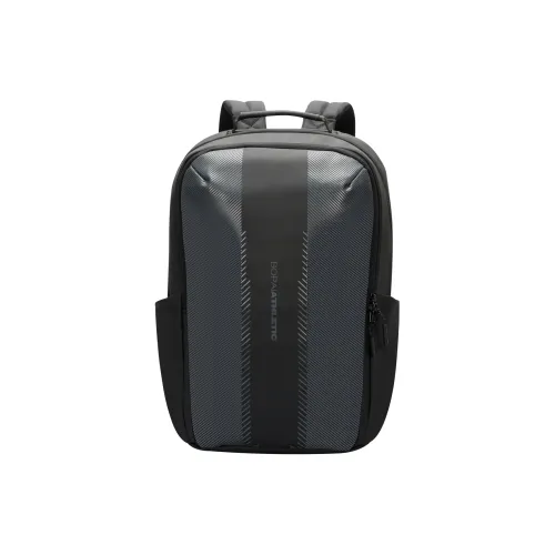 BOPAI Ткань Микрофибра Рюкзак Унисекс Черный