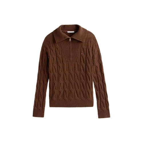 Tommy Hilfiger Коричневые Женские Свитера