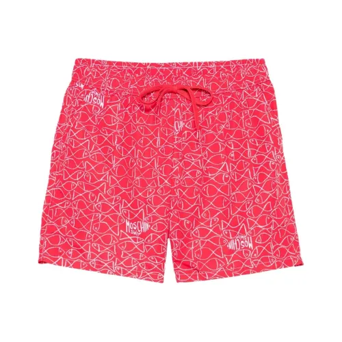 MOSCHINO FW25 Плавательные шорты Мужские