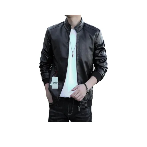 EMINU Мужские кожаные куртки