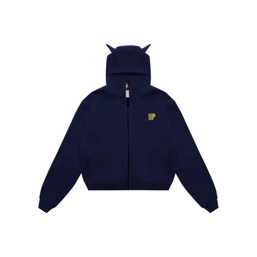 XIAOLIZI Темно-синий синий унисекс свитшоты