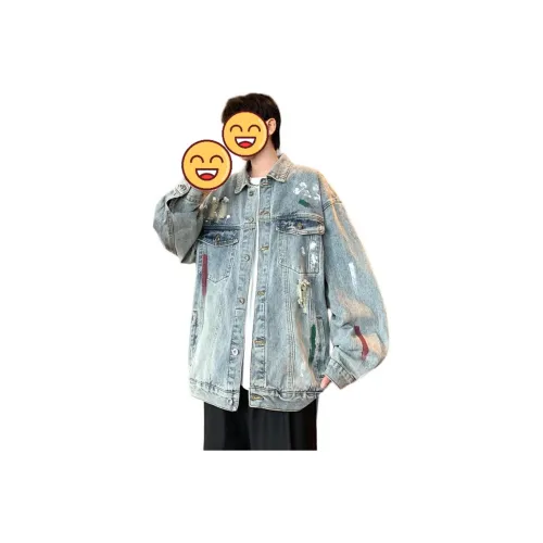 REBIRTHRABBIT Denim Jacket Men's