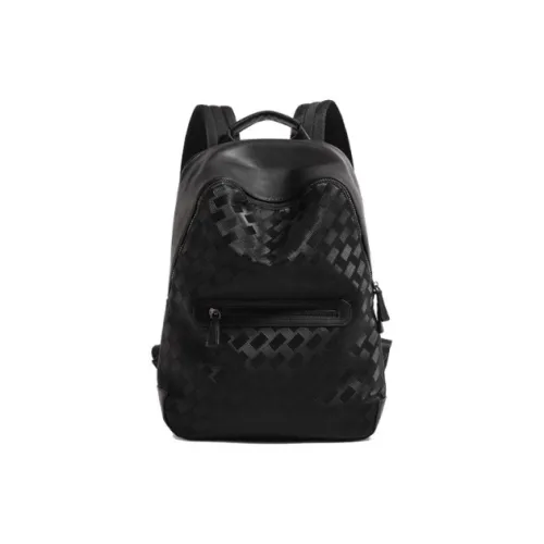 VIHUS Рюкзак из коровьей кожи унисекс черный