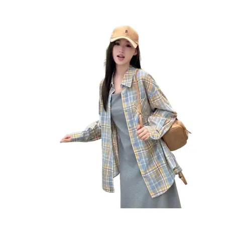 TXGN Желтые Женские Рубашки