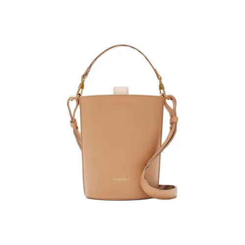 Burberry Телячья кожа Сумка через плечо Маленькая Женская Желто-коричневая