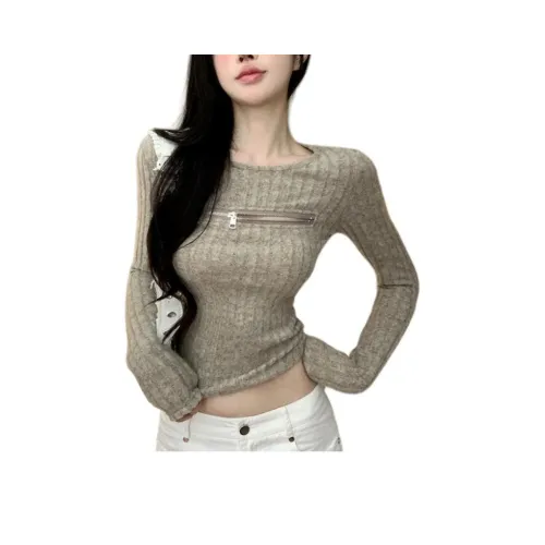 XIANSINIAO Серый Женский Трикотаж