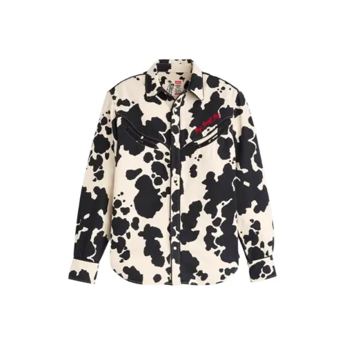 Levi's x WANJUZONGDONGYUAN Коллаборация Toy Story Коллаборация FW25 Рубашка Унисекс