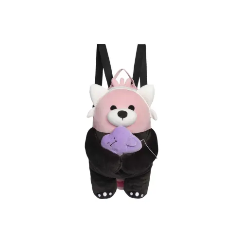 POKEMON Полиэстер Рюкзак Стандартный Унисекс Розовый Черный