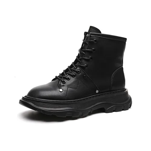 SENJIALUO Короткий Мартин Ботинок 5CM Женский