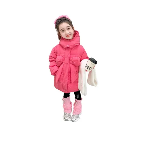 M JBABY Розовый Kids Пуховики