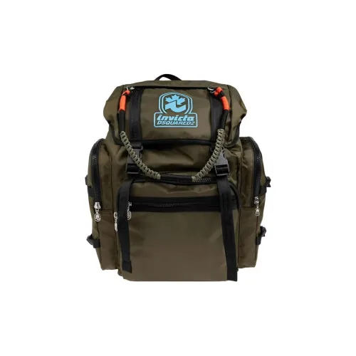 DSQUARED 2 Полиэстер Рюкзак Мужской Лесной Зеленый
