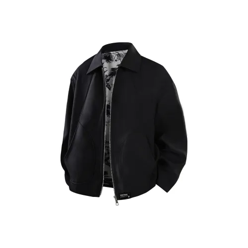 SUNSETMONENT Черный Унисекс Куртки