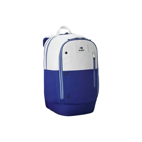 Wilson Теннис Ракетка Сумки Полиэстер Путешествие Унисекс Синий Белый